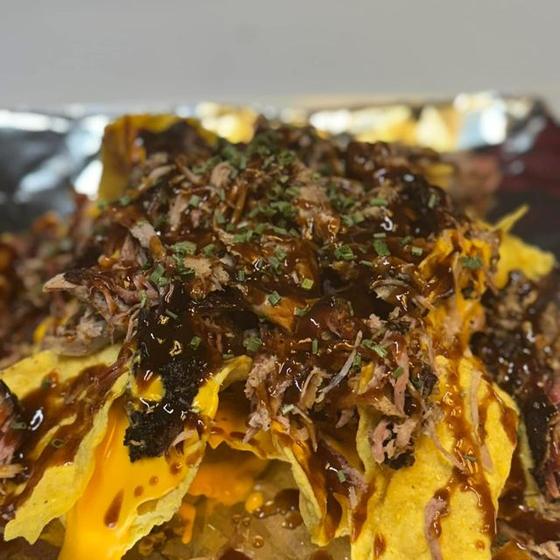 Brisket nachos