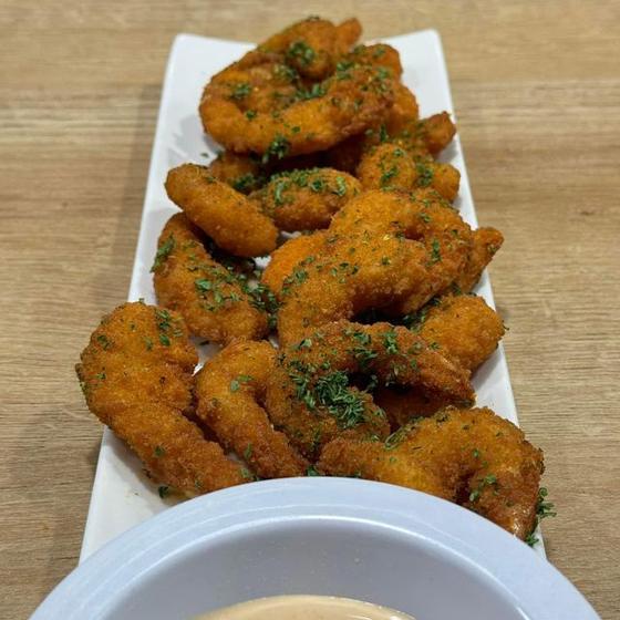 Fried shrimp platter