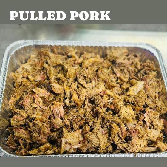 Pulled pork catering tray