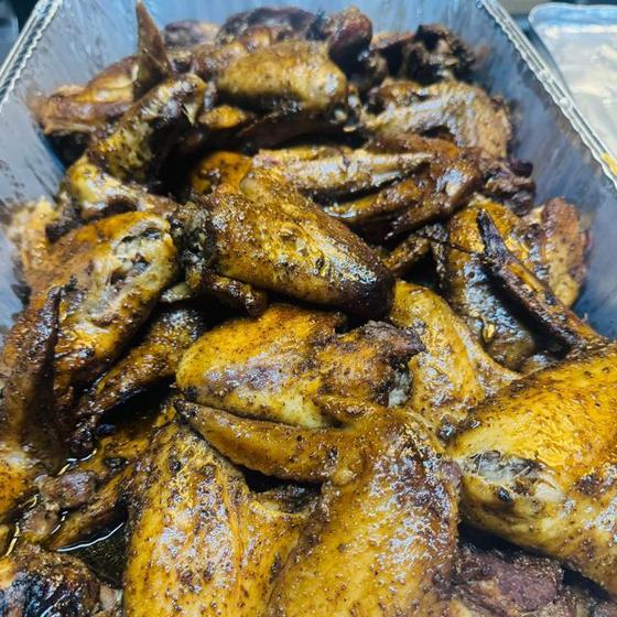 Smoked whole wings